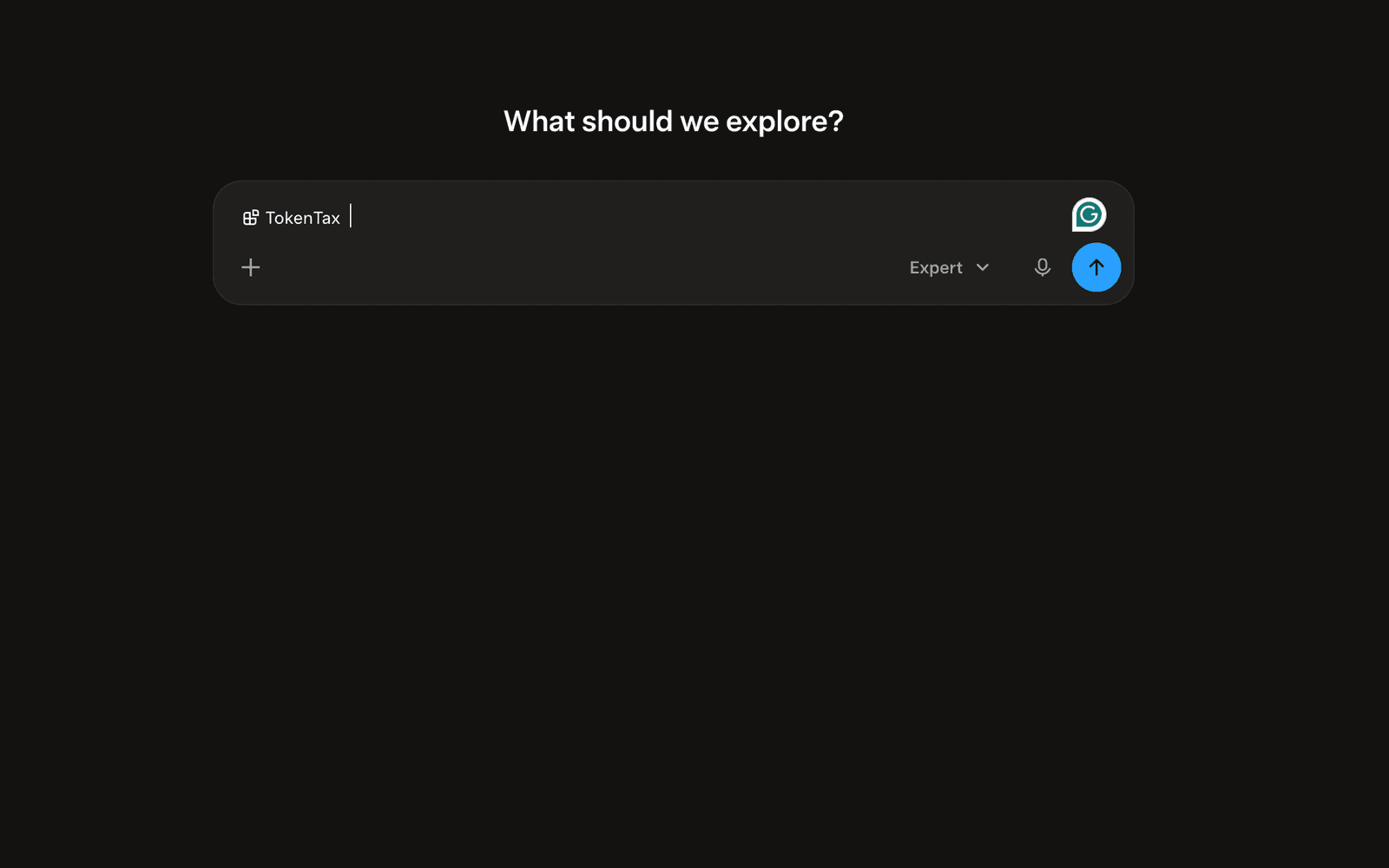 Enabling TokenTax in a Grok chat